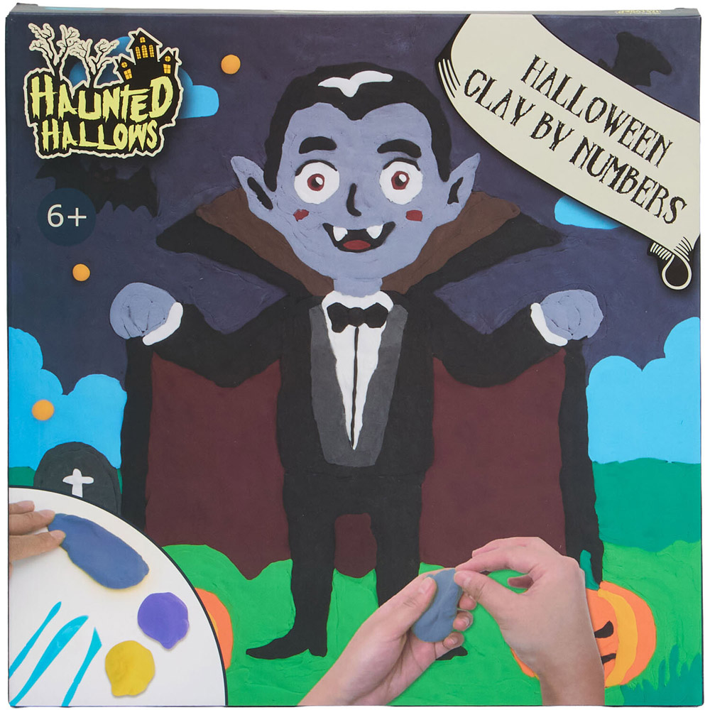 Halloween Clay By Numbers Kit Image 3