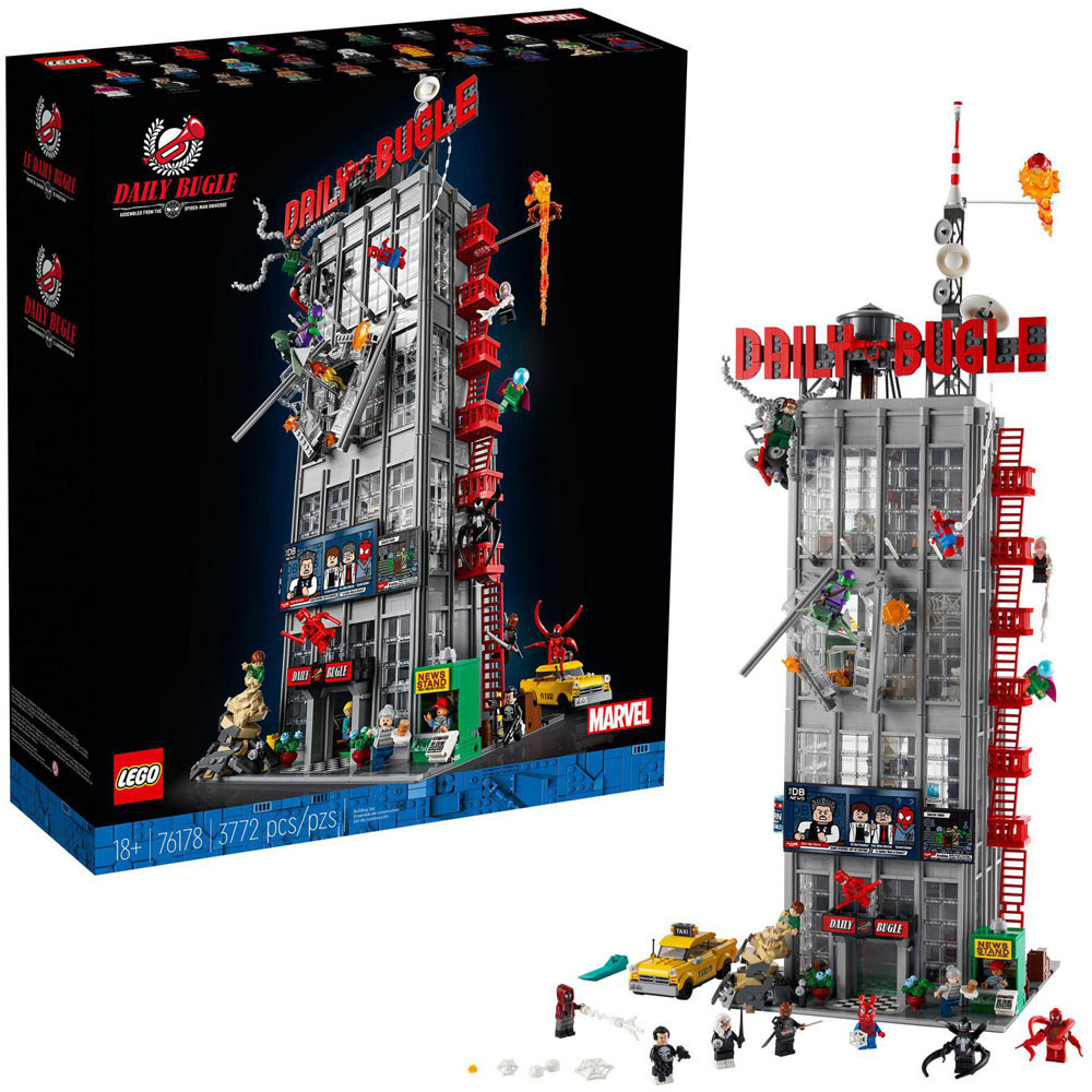 LEGO 76178 Marvel Spider Man Daily Bugle Building Kit Image 3