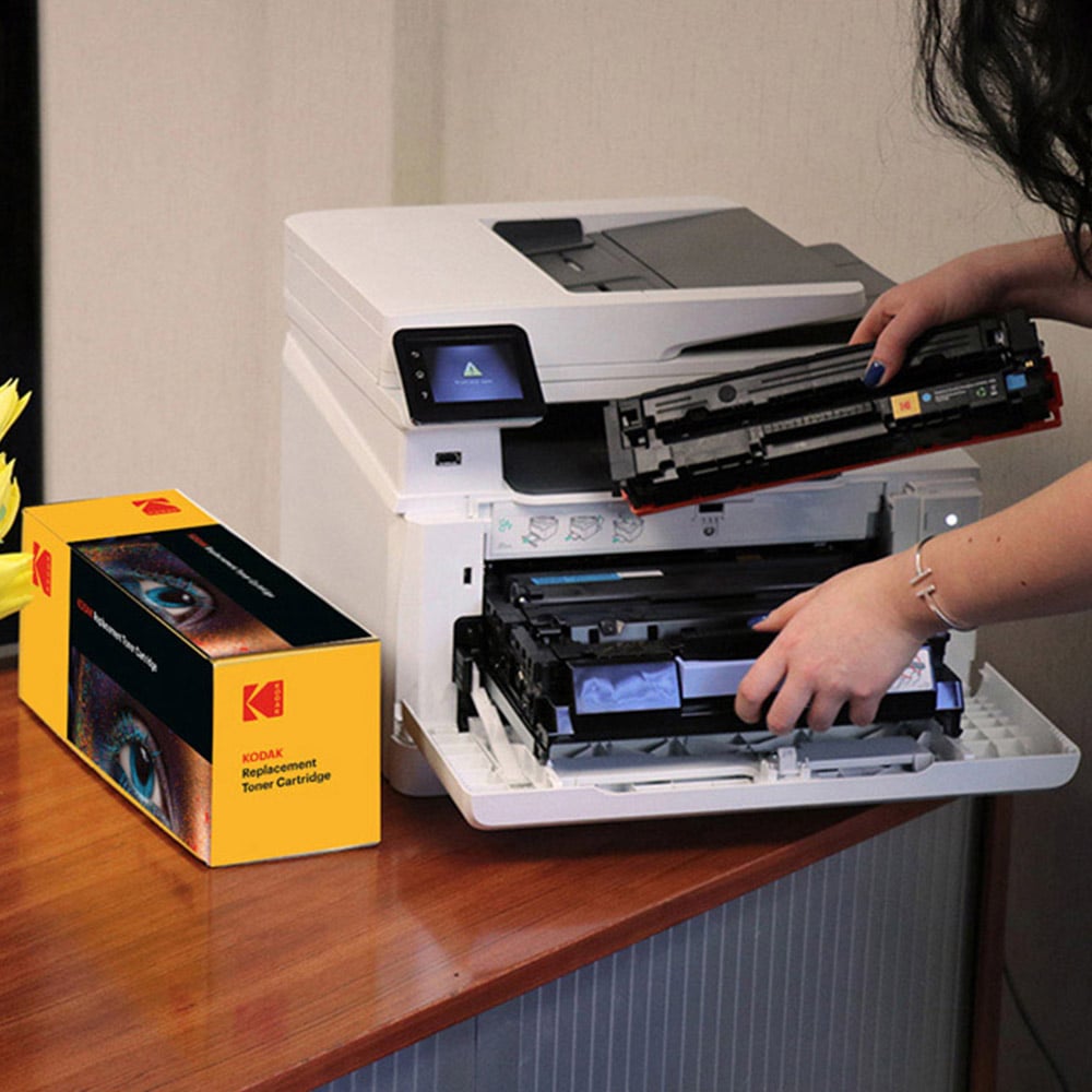 Kodak HP W2072A Yellow Replacement Laser Cartridge Image 3