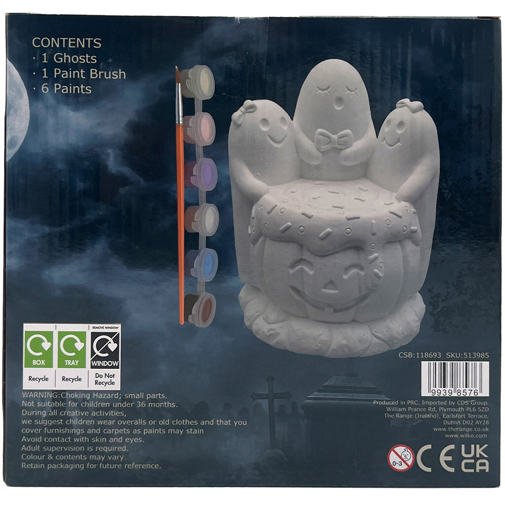 Paint Your Own Ceramic Ghosts Kit Image 6