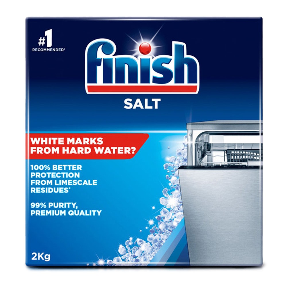Finish Dishwasher Salt 2kg Image 1