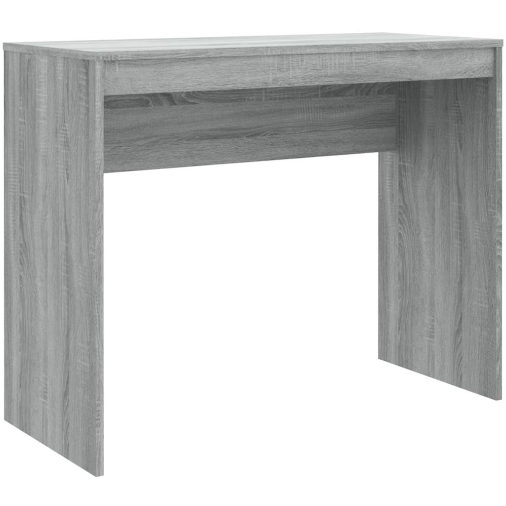 vidaXL Computer Desk Grey Sonoma Image 2
