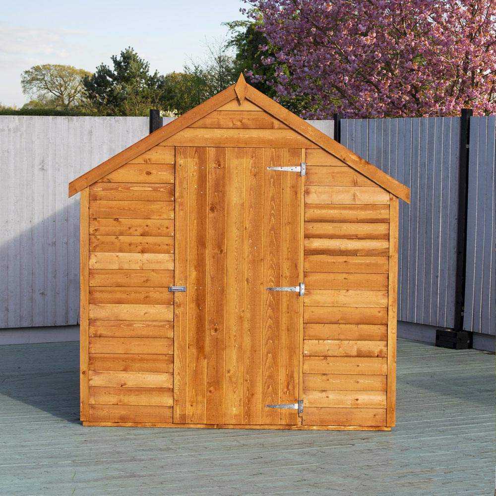 Shire 8 x 6ft Dip Treated Overlap Shed with Window Image 3