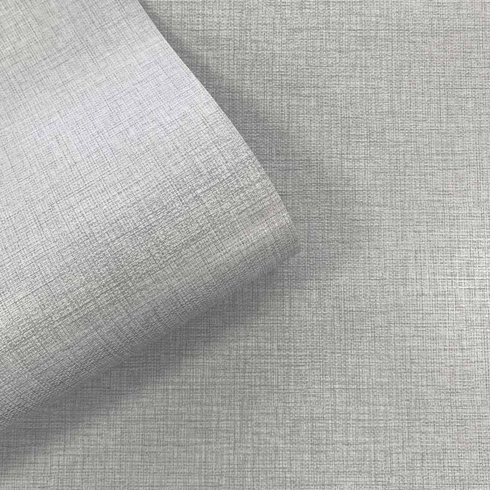 Muriva Opulent Grey Textured Wallpaper Image 2