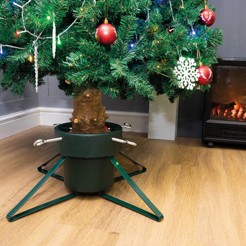 St Helens Green Christmas Tree Stand 17 x 46cm Image 2