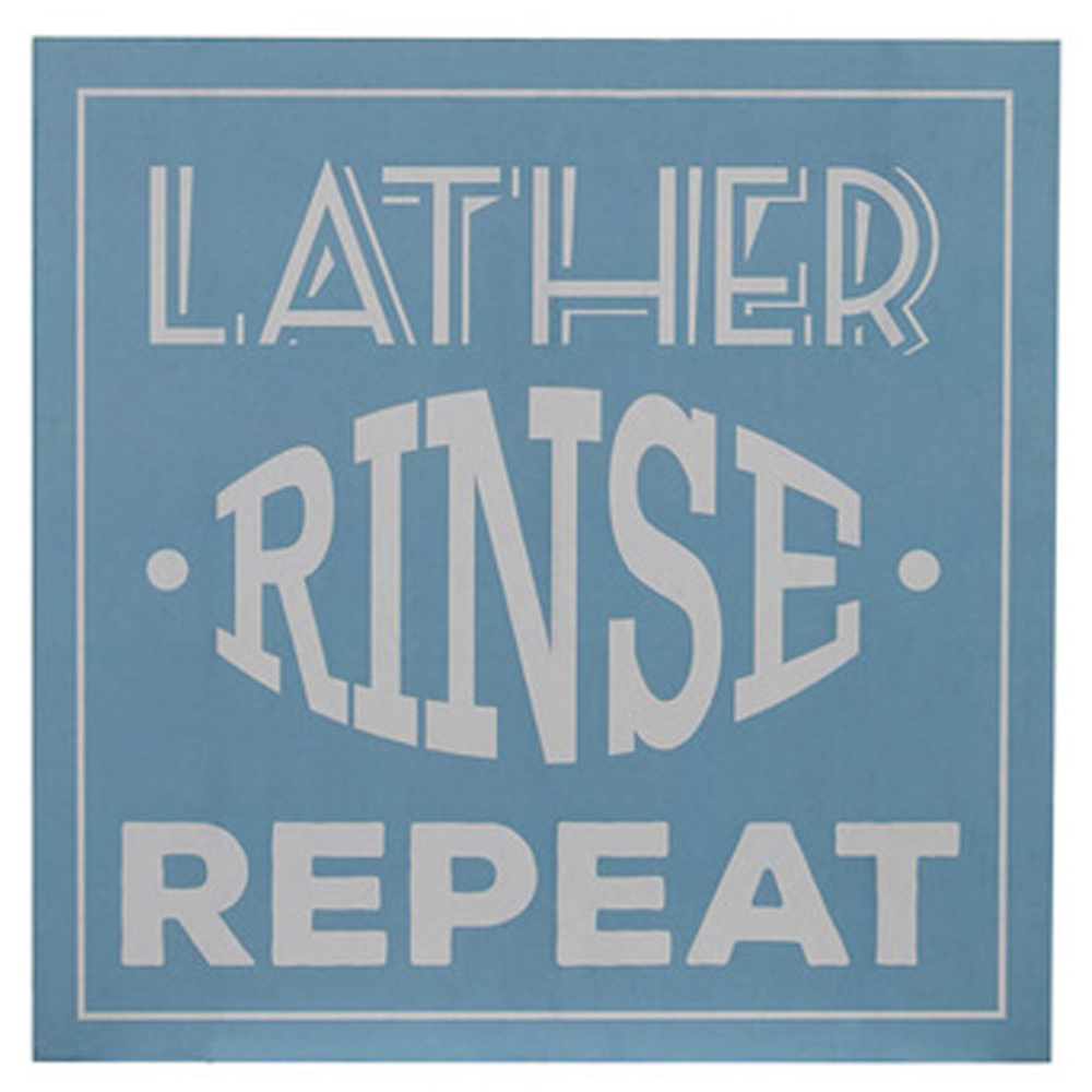 Premier Housewares Bathroom Wall Plaques Set of 3 Image 2