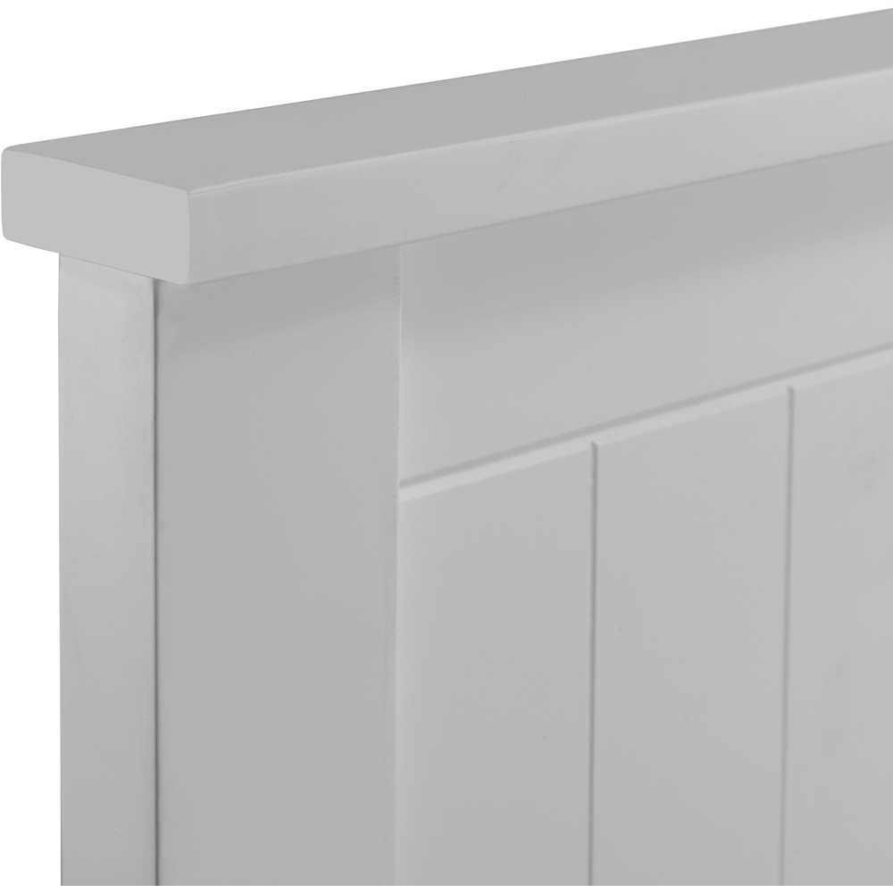 Julian Bowen Maine King Dove Grey Ottoman Bed Image 7