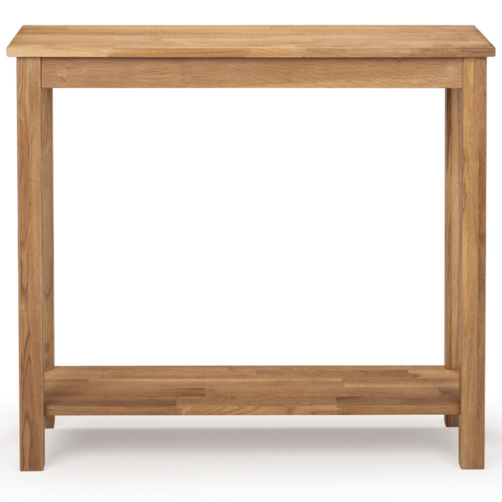 Julian Bowen Coxmoor Oak Console Table Image 4