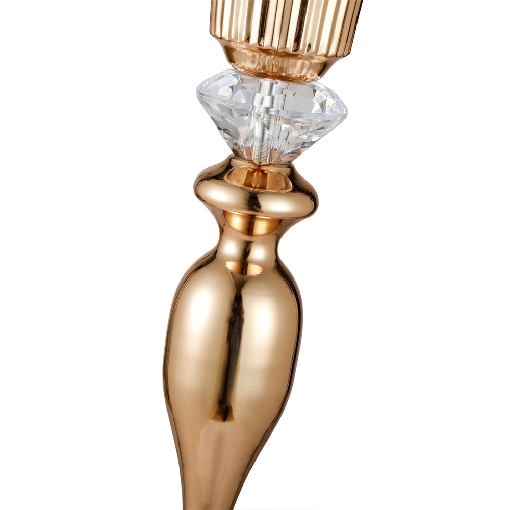 Living and Home Metal Trumpet Vase Wedding Centrepiece Image 4