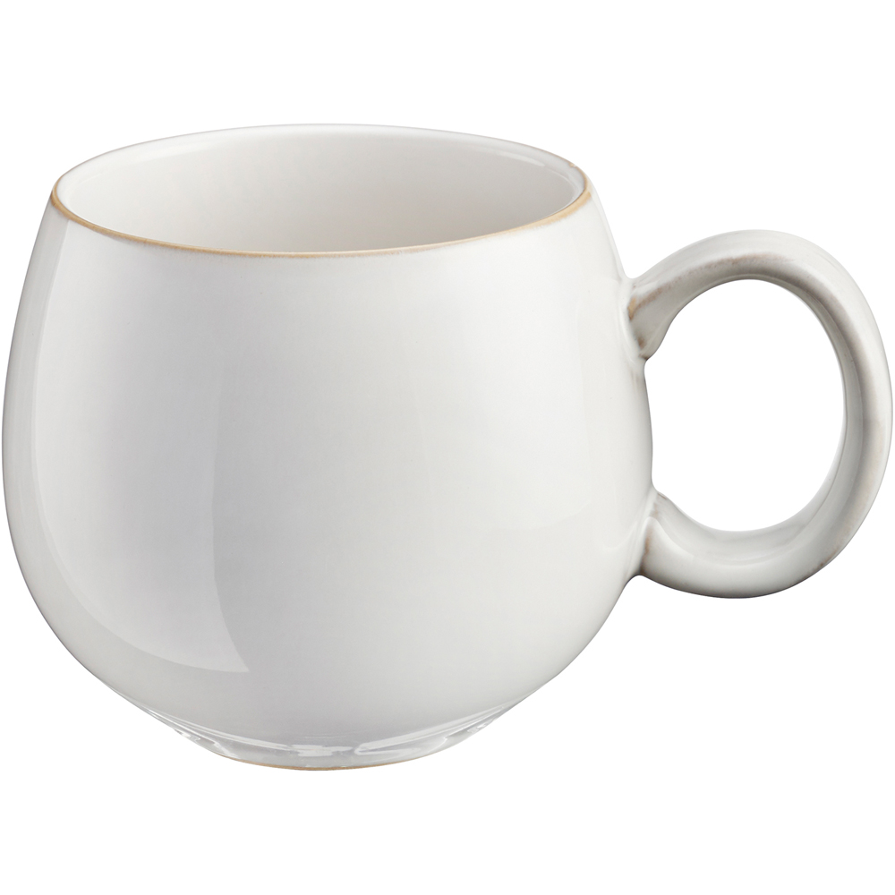 Cooks Professional White Nordic Stoneware Mugs 4 Pack Image 2