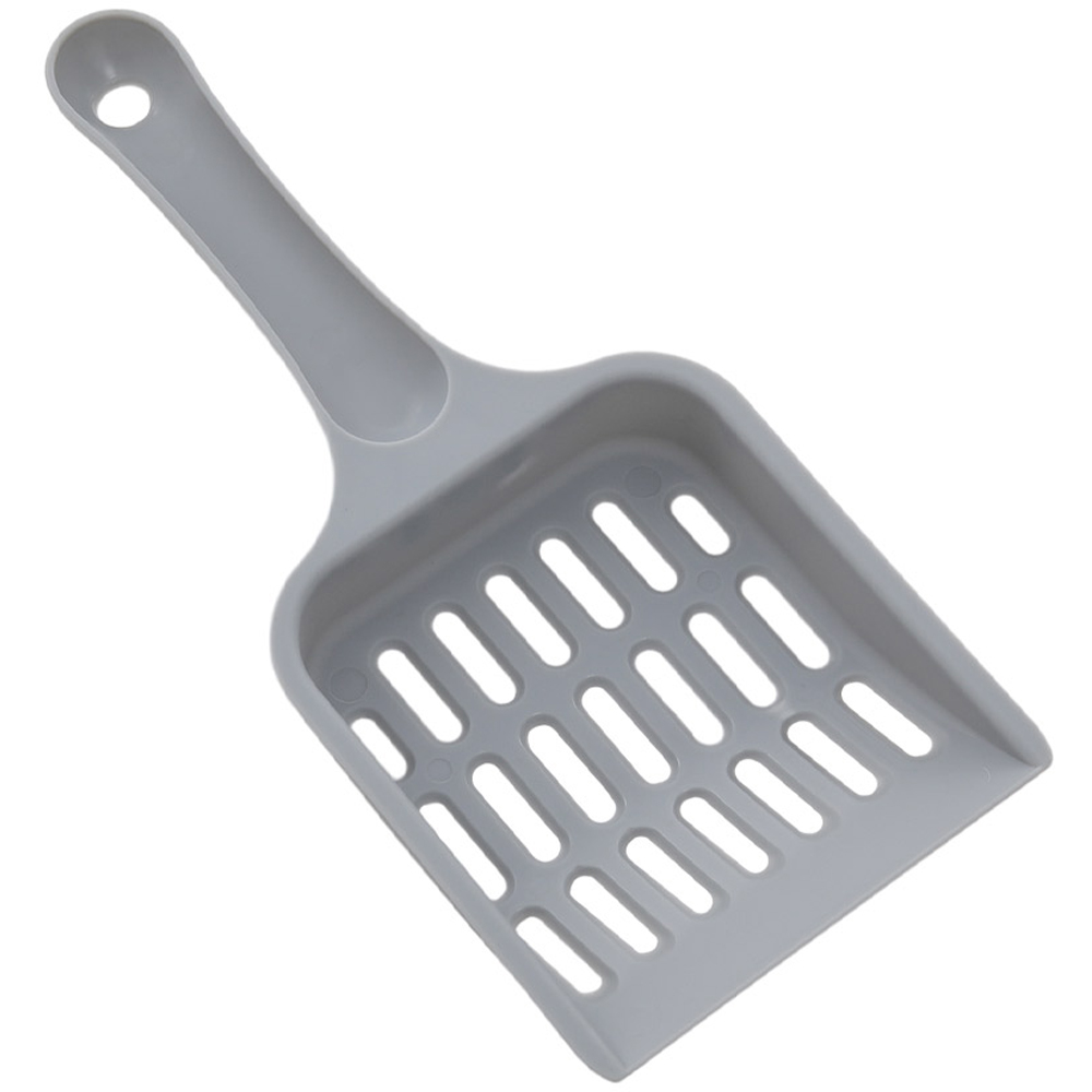 H&O Direct Grey Odourless Cat Litter Box with Scoop 34 x 36 x 51cm Image 5