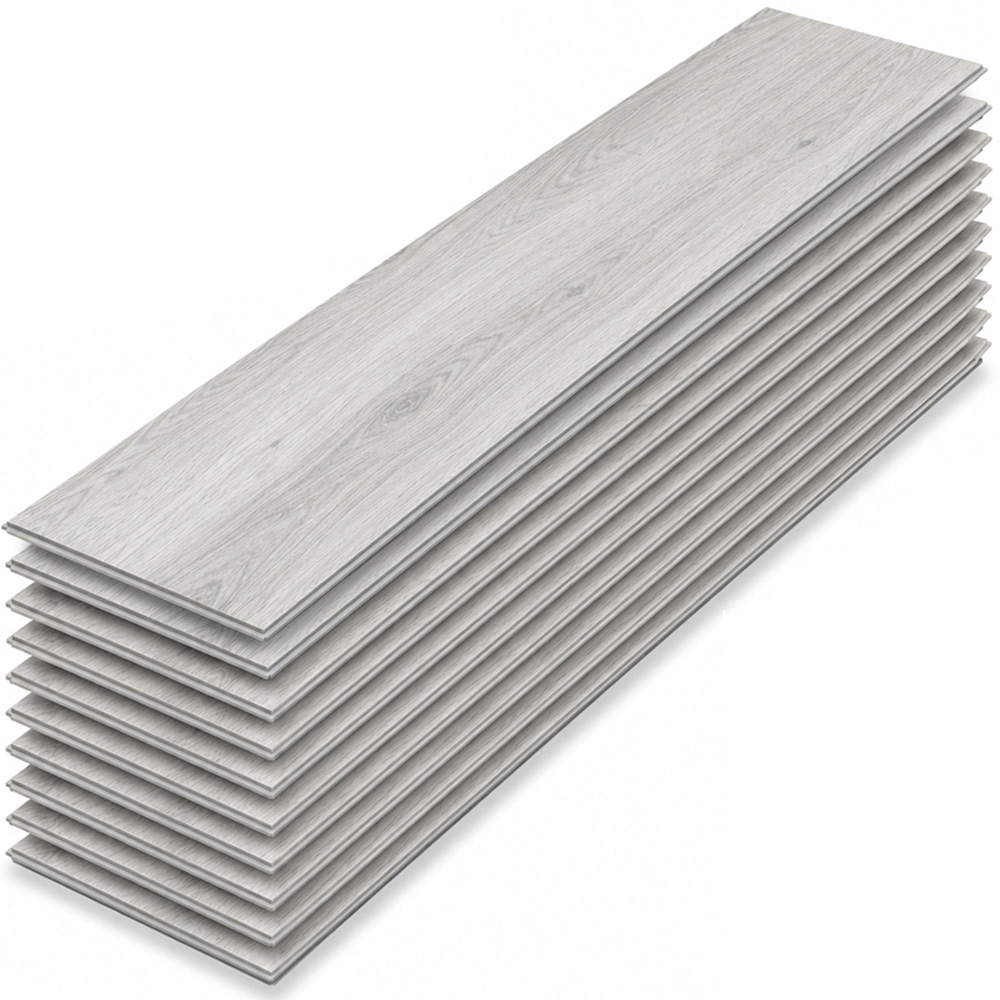 Britwall Warm Walnut Herringbone Wood-Embossed SPC Vinyl Flooring 625 x 125mm 20 Pack Image 2