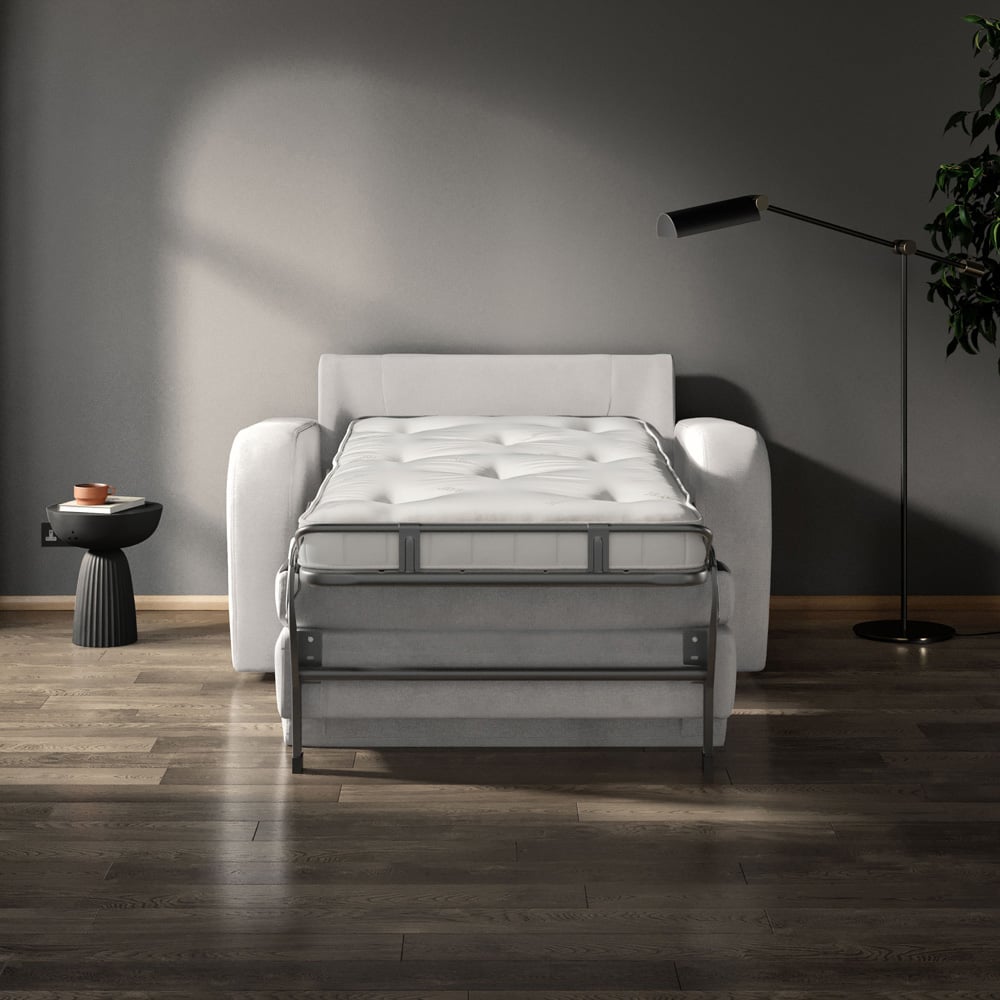 Jay-Be Deco Brushed Twill Linen Snuggler Sofa Bed with e-Sprung Mattress Image 5