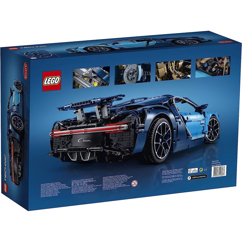 LEGO 42083 Technic Bugatti Chiron Car Building Kit Image 5