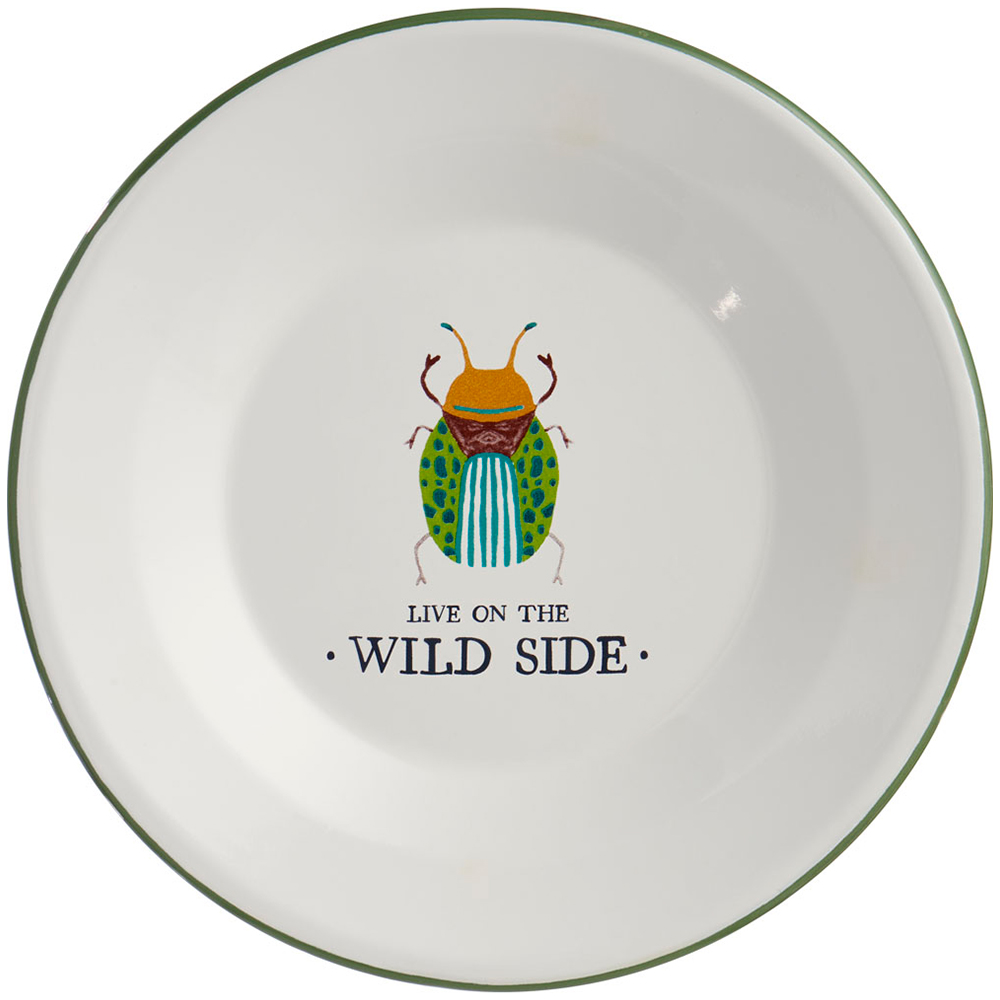Wilko Wild Enamel Plate Wilko