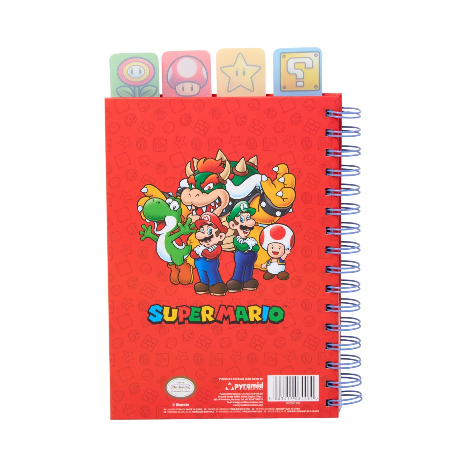 Super Mario Wiro Project Book A5 Red Image 4