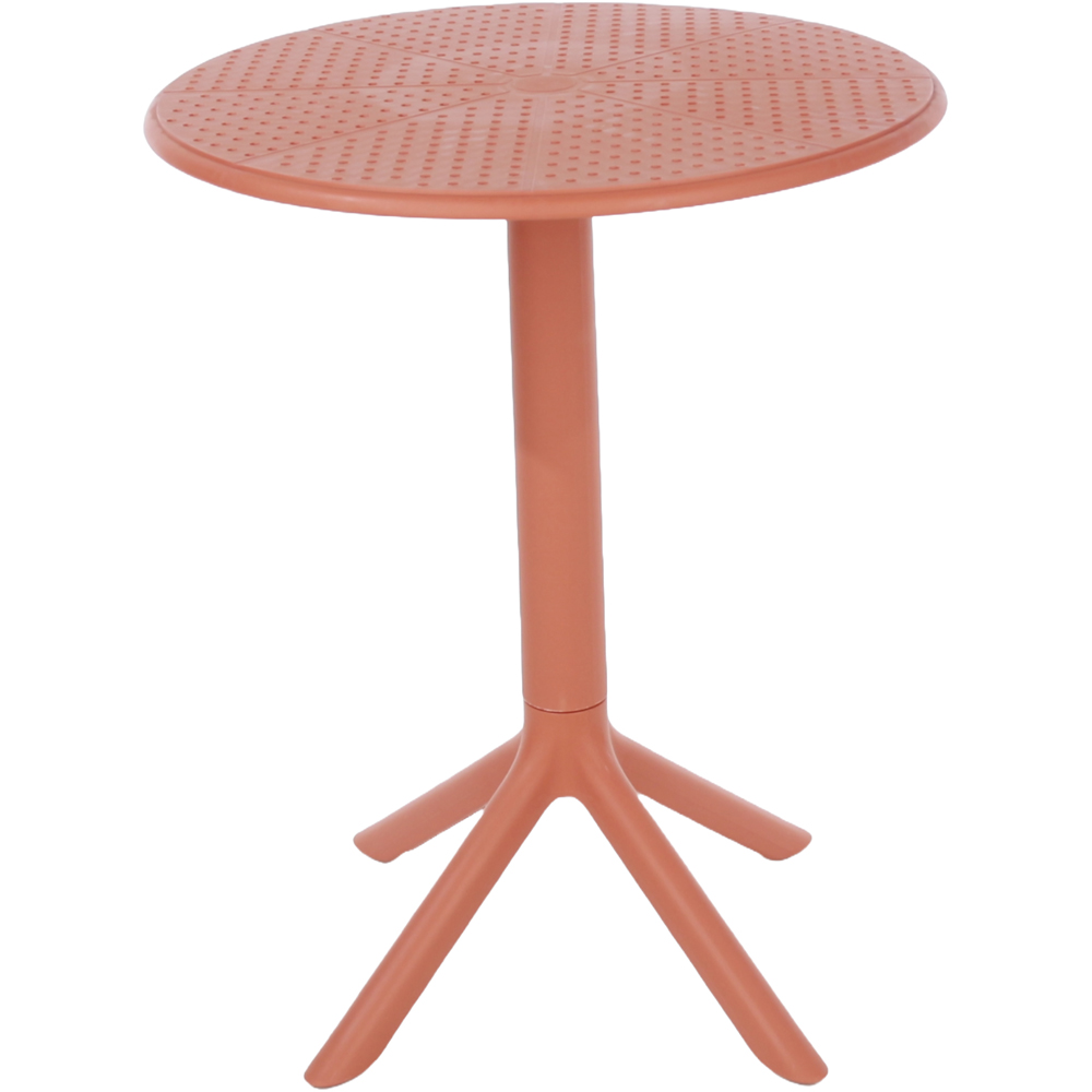 Core Products Rimini Cala 2 Seater Terracotta Bistro Table Set Image 3