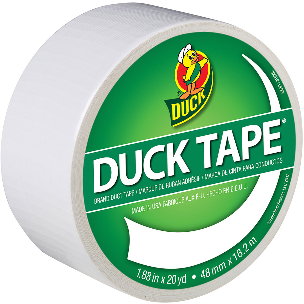 Duck 48mm x 18.2m Snowflake Duct Tape Image 1