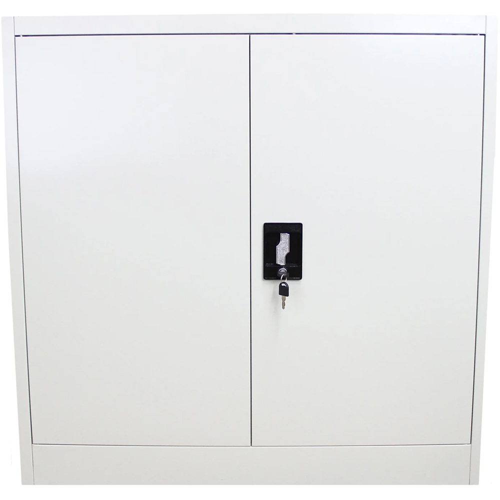 MonsterShop 2 Door 2 Shelf Filing Cabinet Image 2
