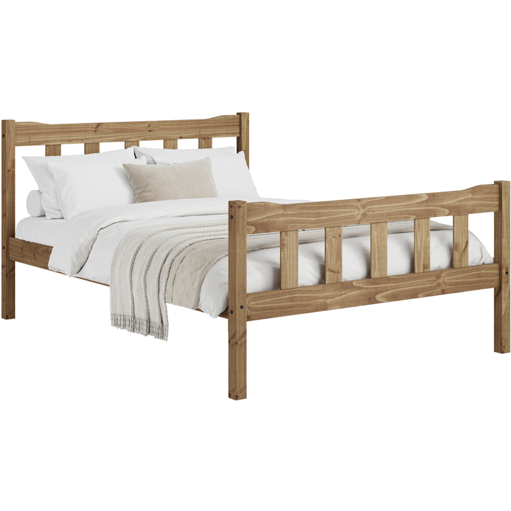 Havana Double Pine Bed Frame Image 3