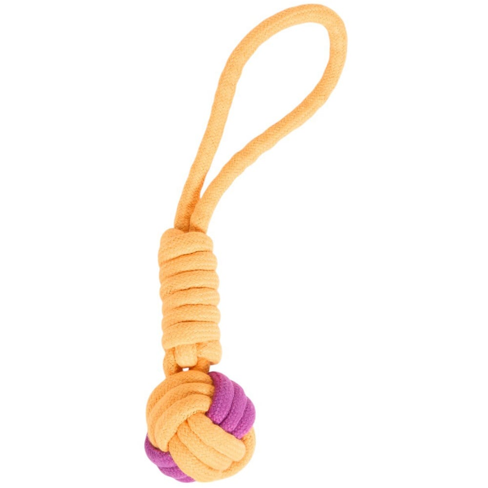 Rope Dumbbell Dog Toy Multicolour Image 8