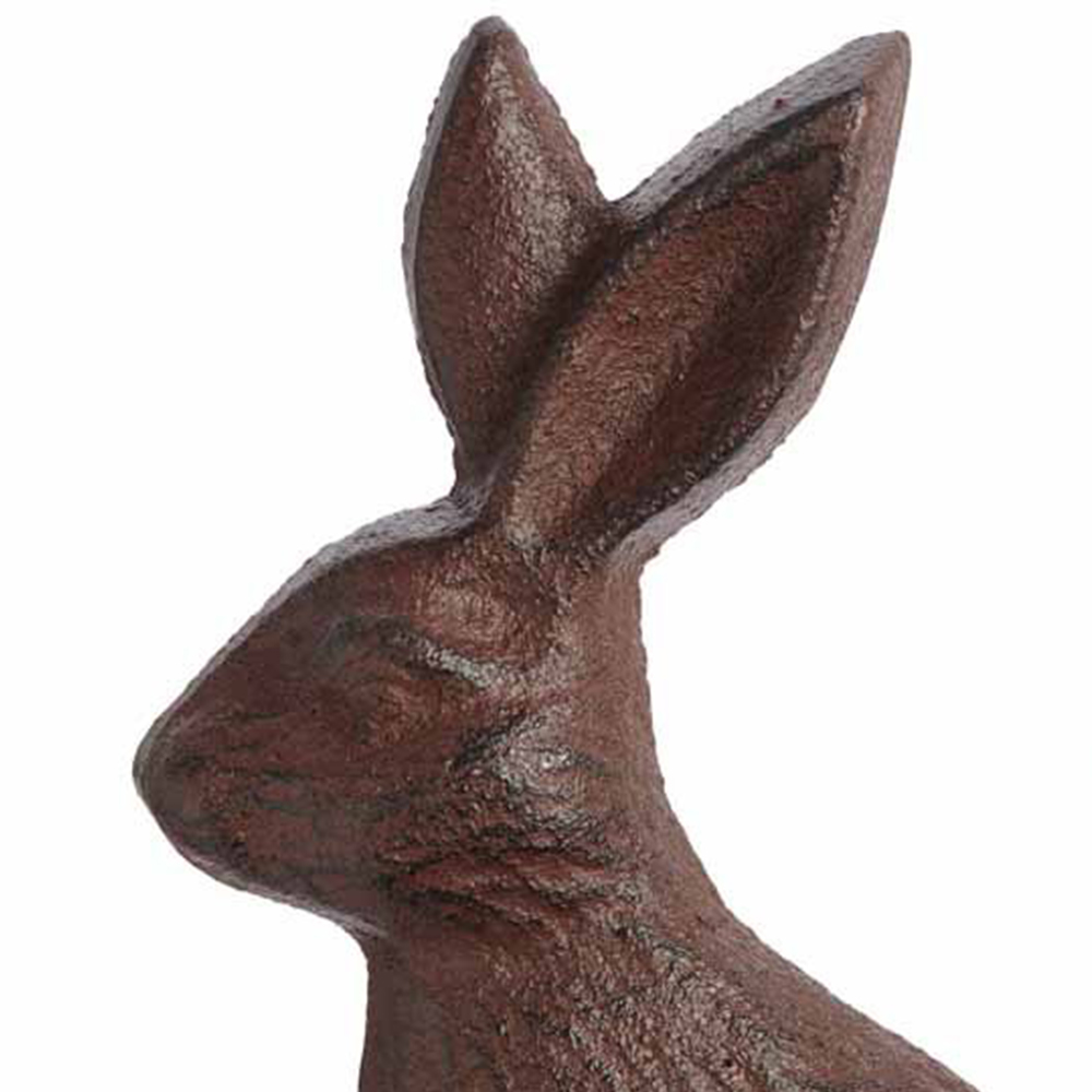 Wilko Outdoor Brass Rabbit Boot Brush Image 4