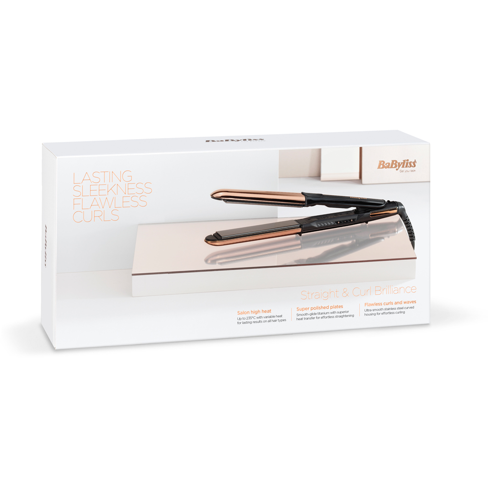 Babyliss Titanium Straight and Curl Hair Brilliance Image 3