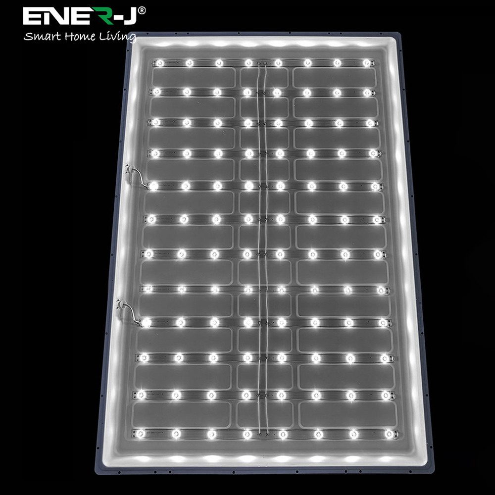 ENER-J 50W 6000K LED Backlit Panel Ceiling Lights 120 x 60cm 2 Pack Image 2