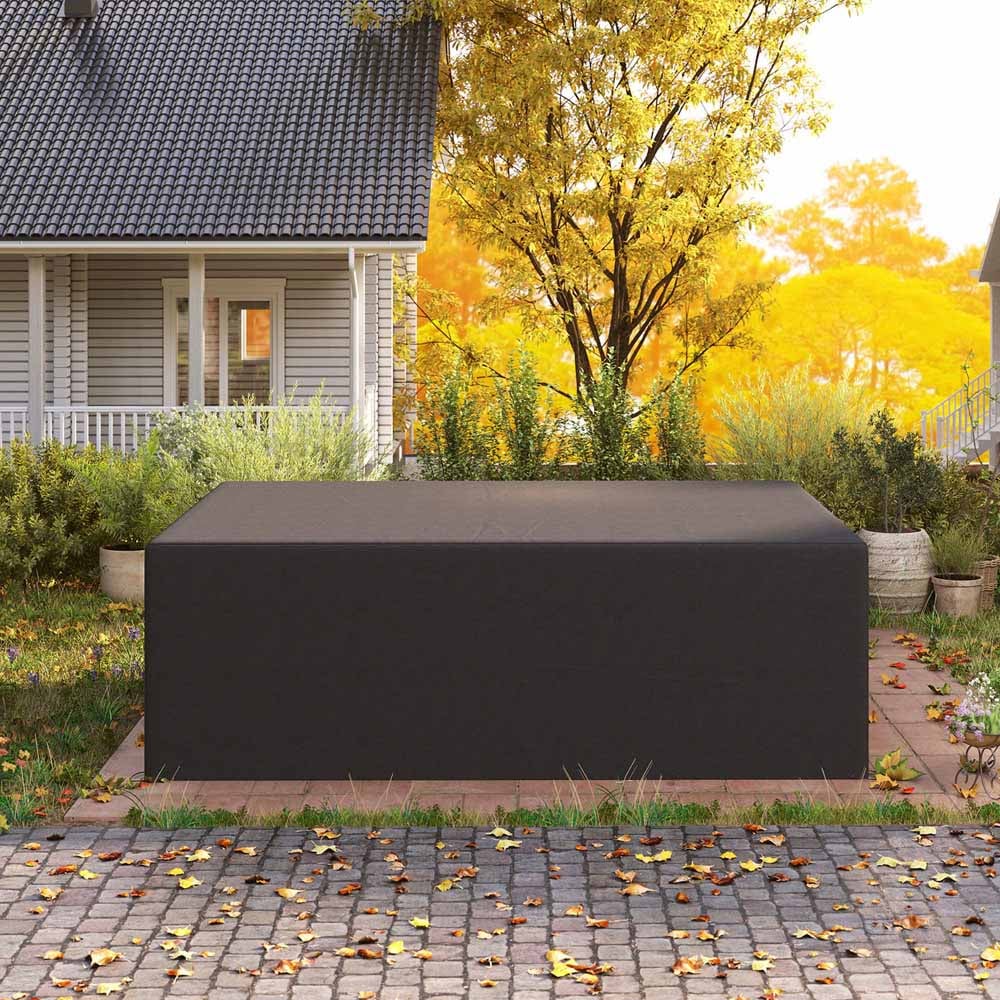 Outsunny Black Garden Furniture Cover 275 x 205cm Image 4
