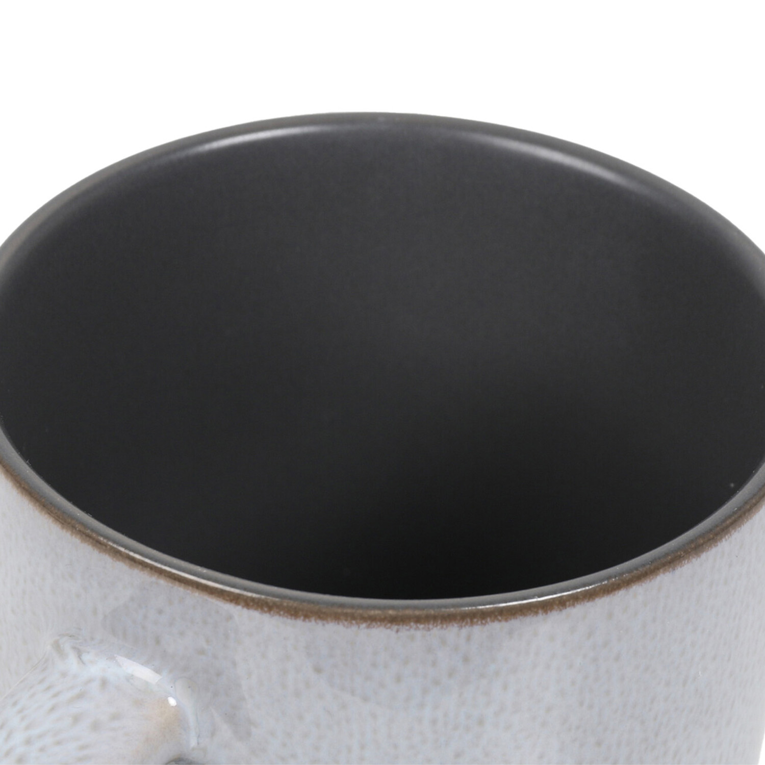 Pebble Reactive Glaze Bullet Mug - Grey Image 4
