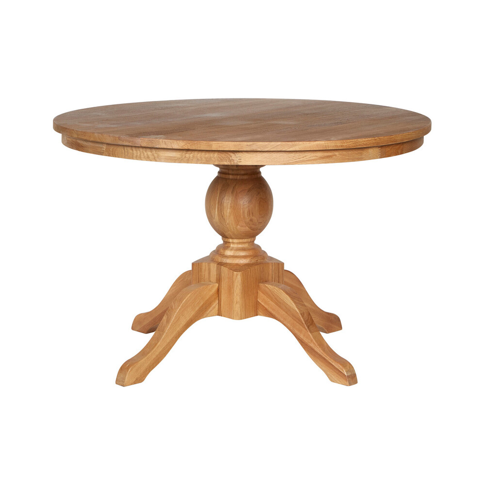 Premier Housewares 2 Seater Understated Oak Wood Dining Table Image 2