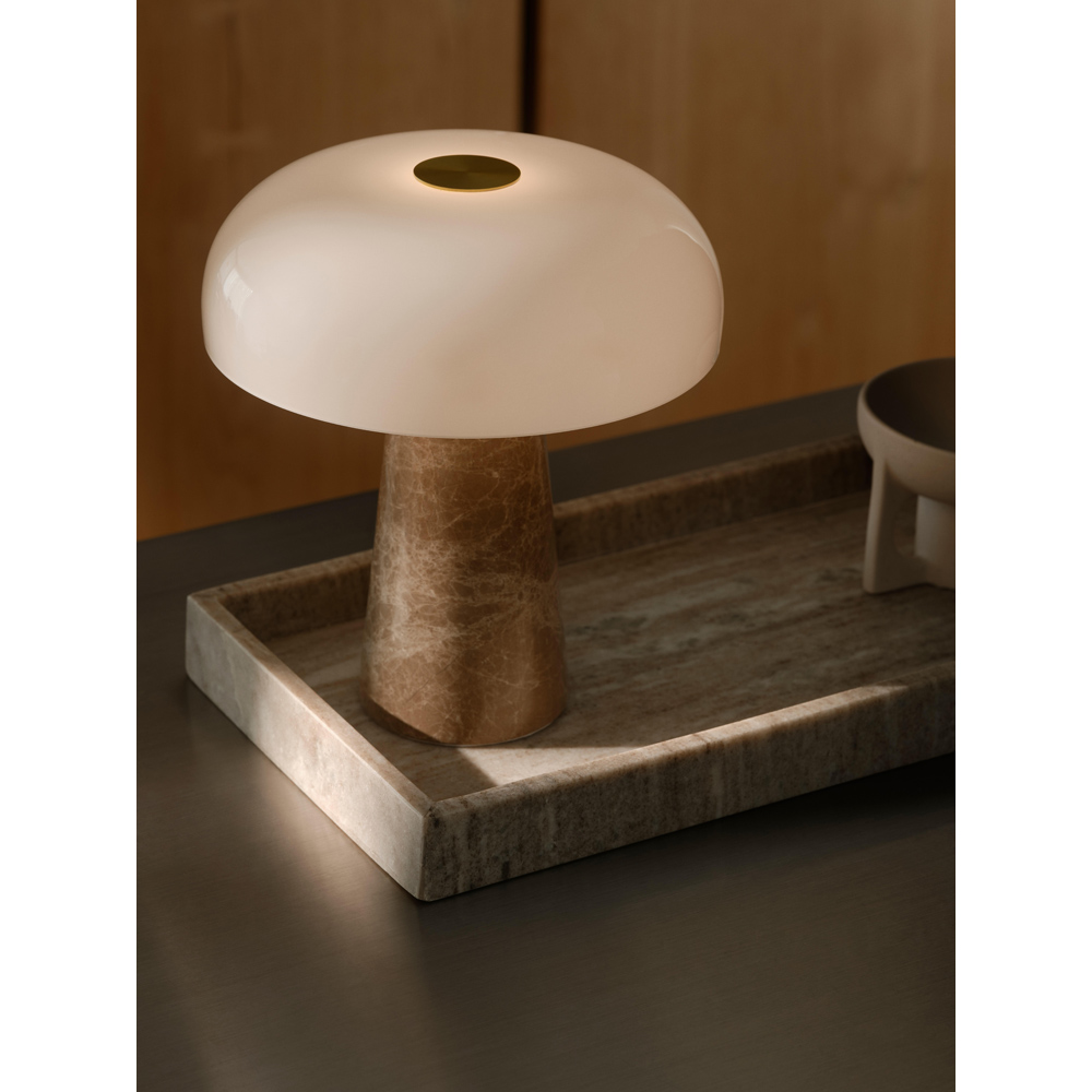Nordlux Glossy Mini Beige Table Lamp Image 2