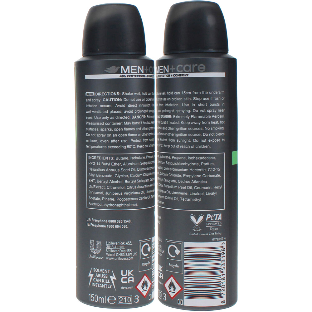 Dove Men Plus Care Anti Perspirant Deodorant Image 2