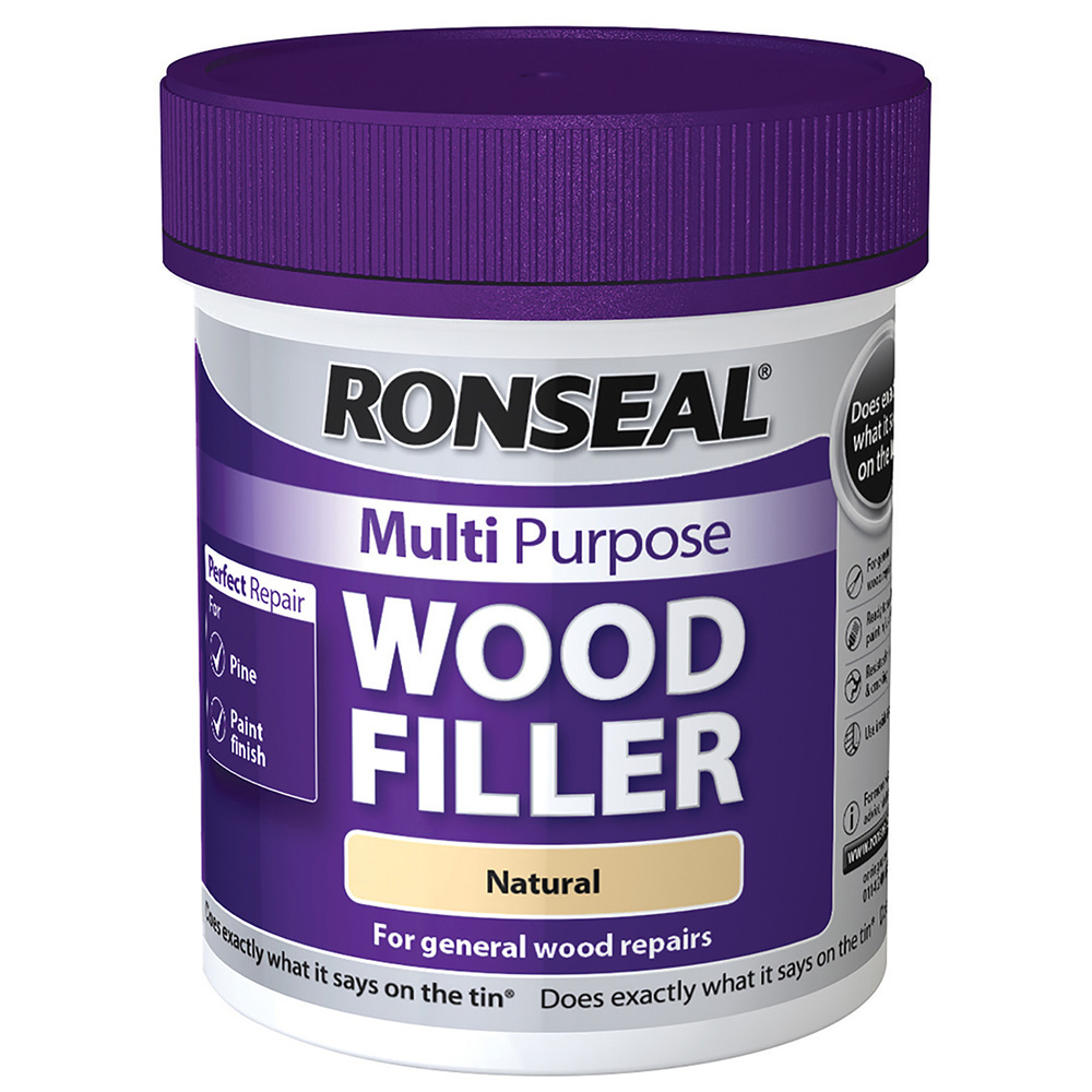 Ronseal Multi Purpose Natural Wood Filler 250g Image