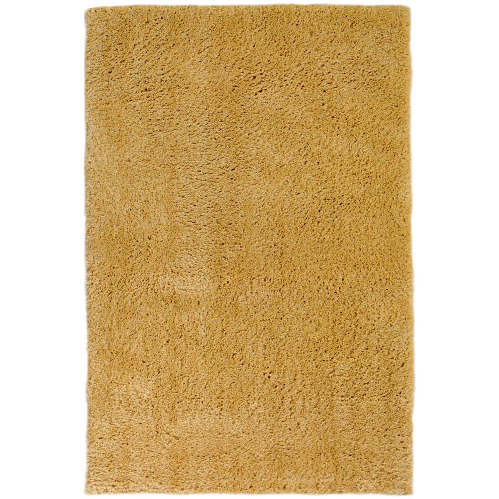 Homemaker Ochre Snug Plain Shaggy Rug 160 x 230cm Image 1