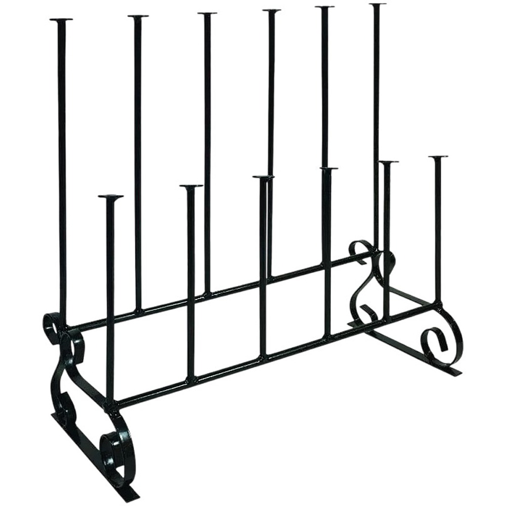 Garden Pride Black 6 Pair Wellington Boot Stand Image
