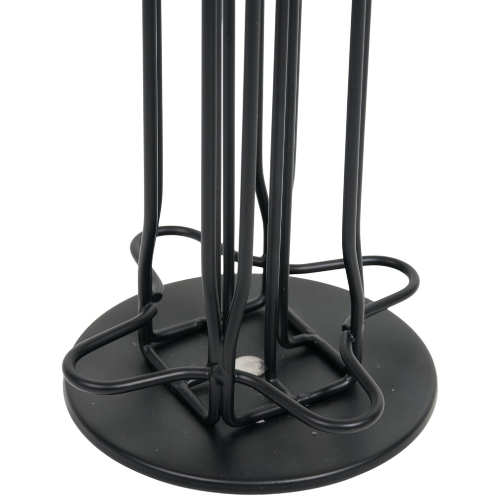 40 Piece Revolving Base Coffee Pod Holder Matt Black Image 5