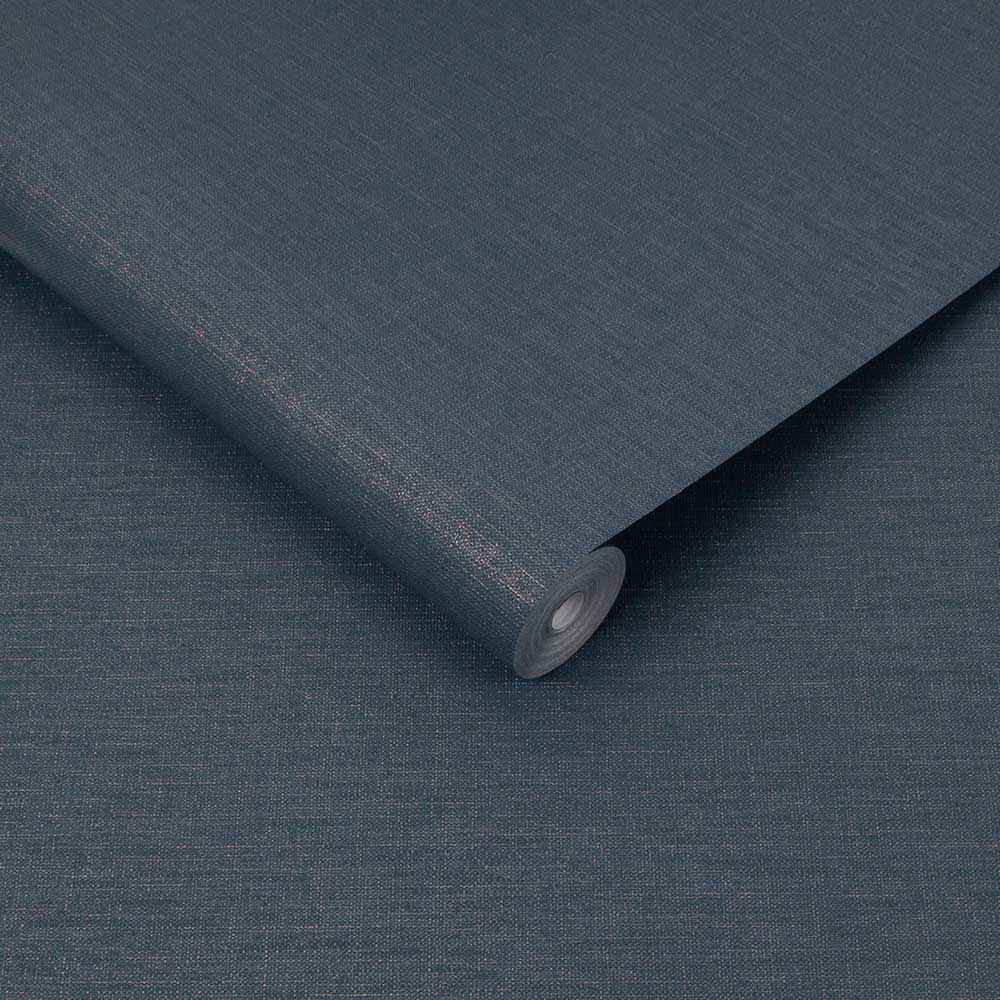 Superfresco Easy Heritage Navy Textured Wallpaper Image 2