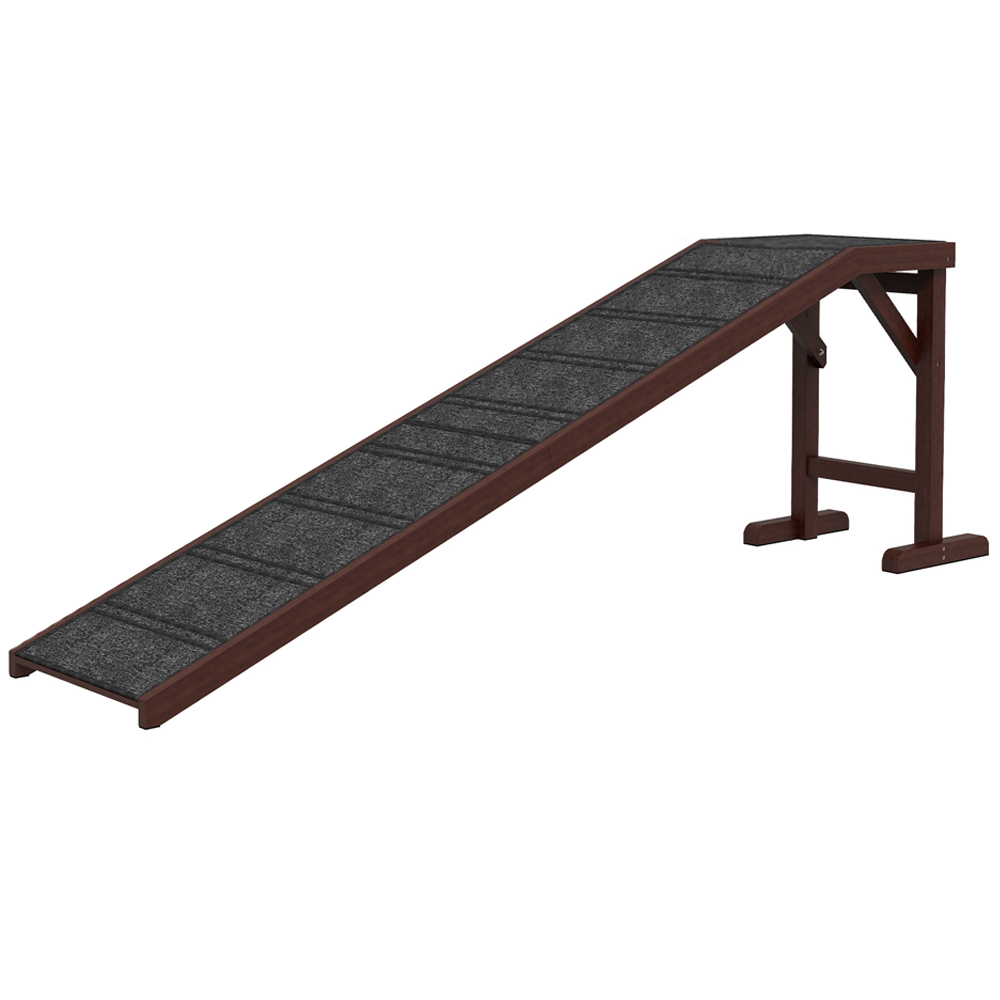 PawHut Pet Ramp with Non Slip Carpet Image 1