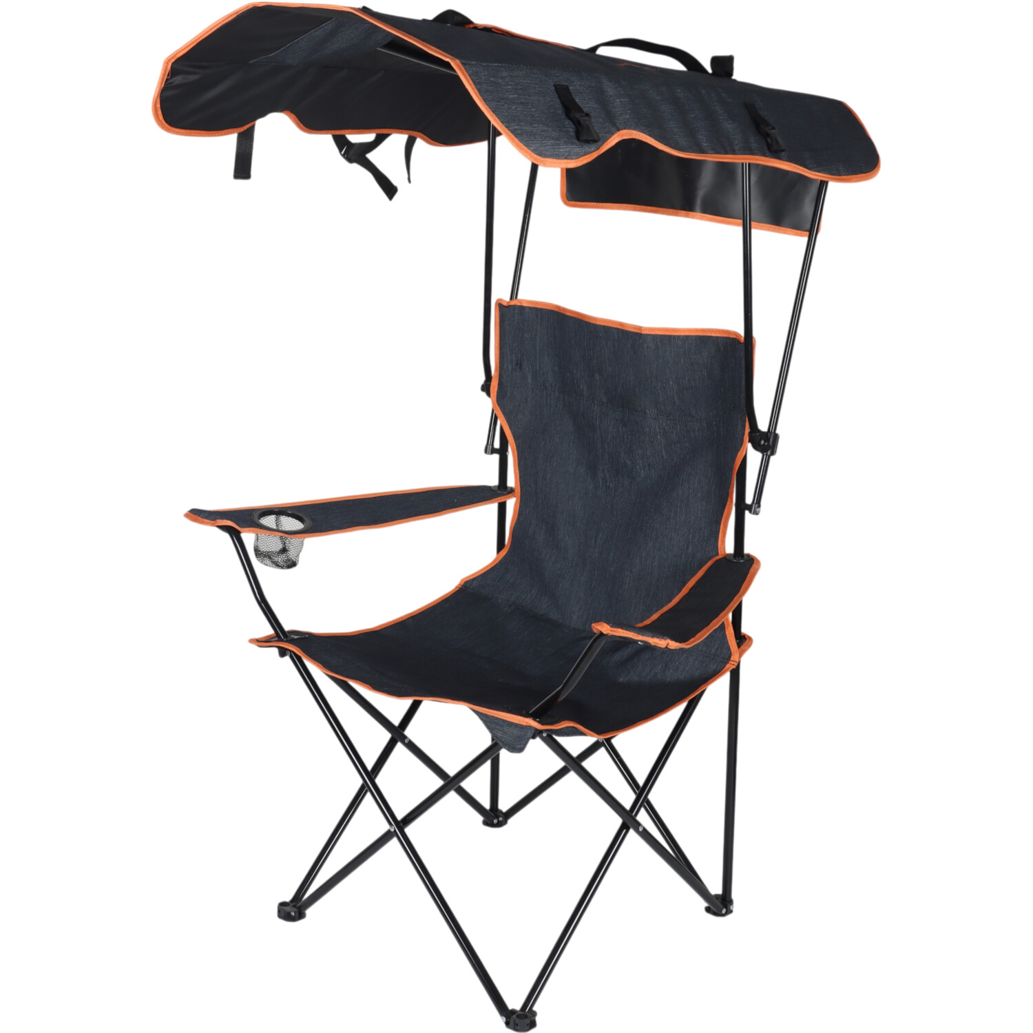 Sports Chair with Canopy Black Image 4
