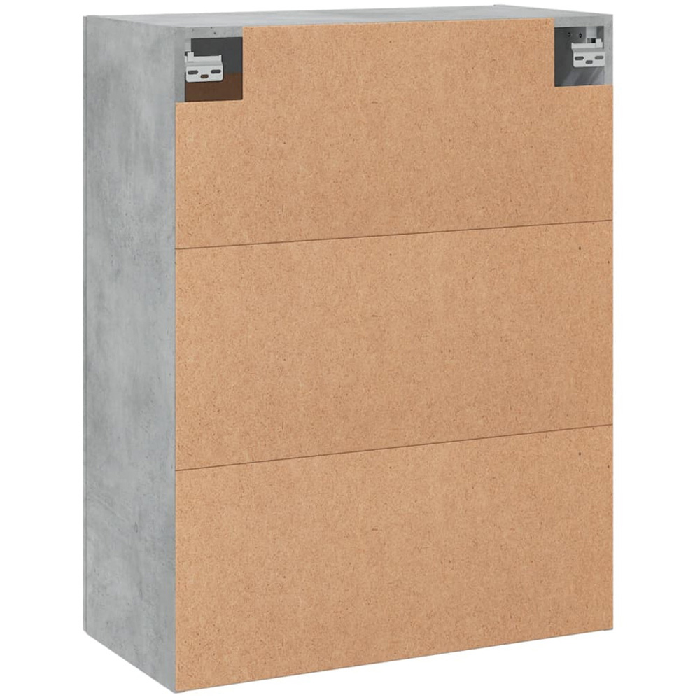 vidaXL 2 Door Concrete Grey Wall Mounted Cabinet Image 9