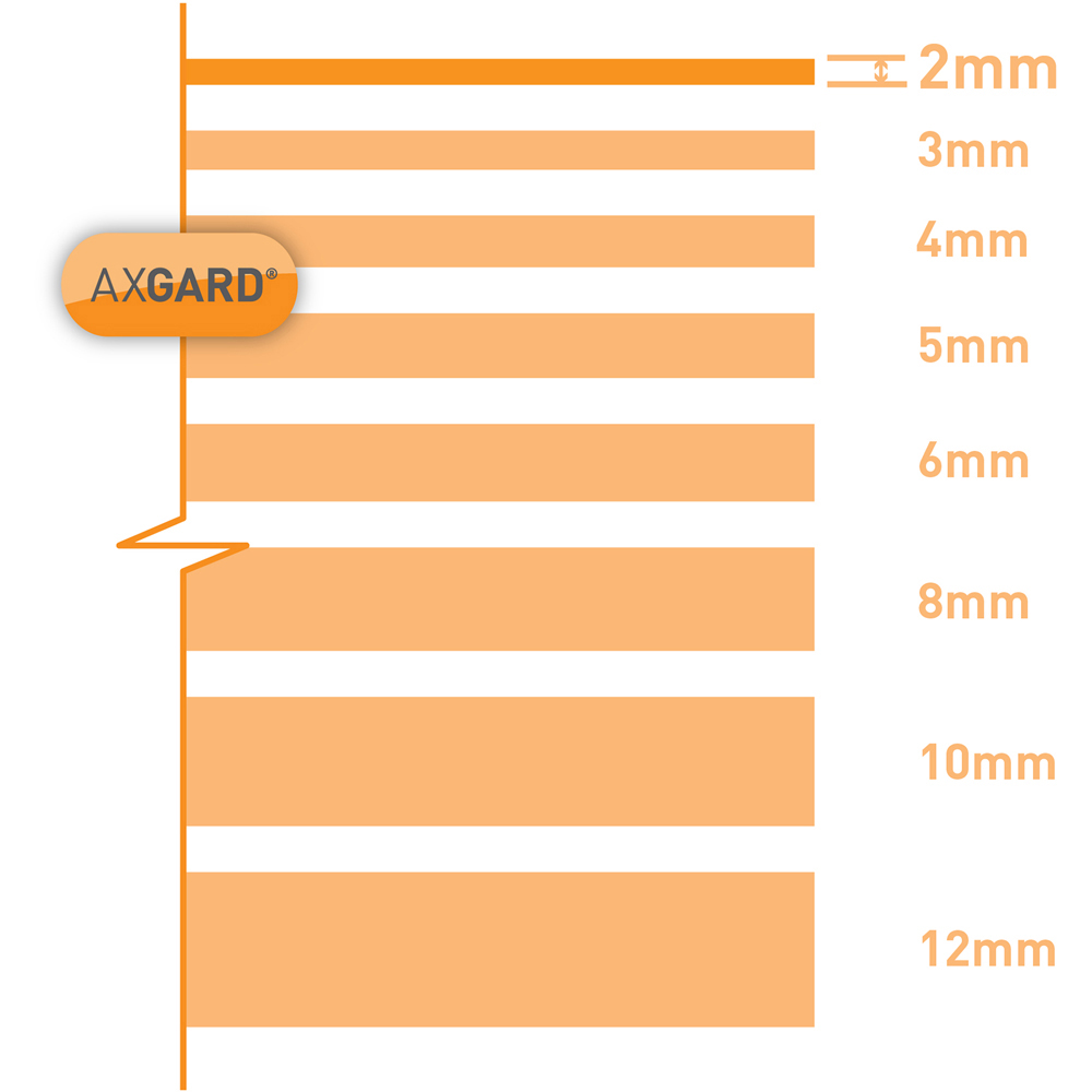 Axgard 2mm Clear Polycarbonate Sheet 1000 x 3050mm Image 4