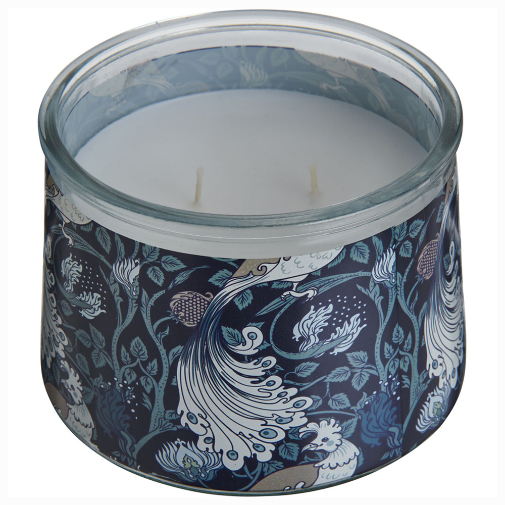 Wilko Floral Print Conical Jar Candle Image 1