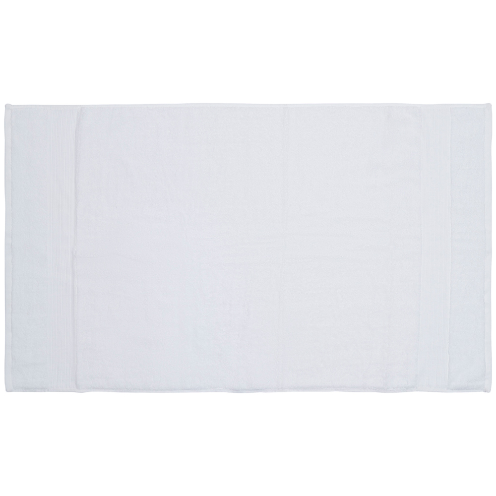 Wilko Supersoft Cotton White Bath Towel Image 3