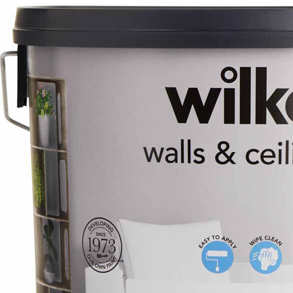 Wilko Walls & Ceilings Pure Brillant White Matt Emulsion Paint 7.5L Image 4