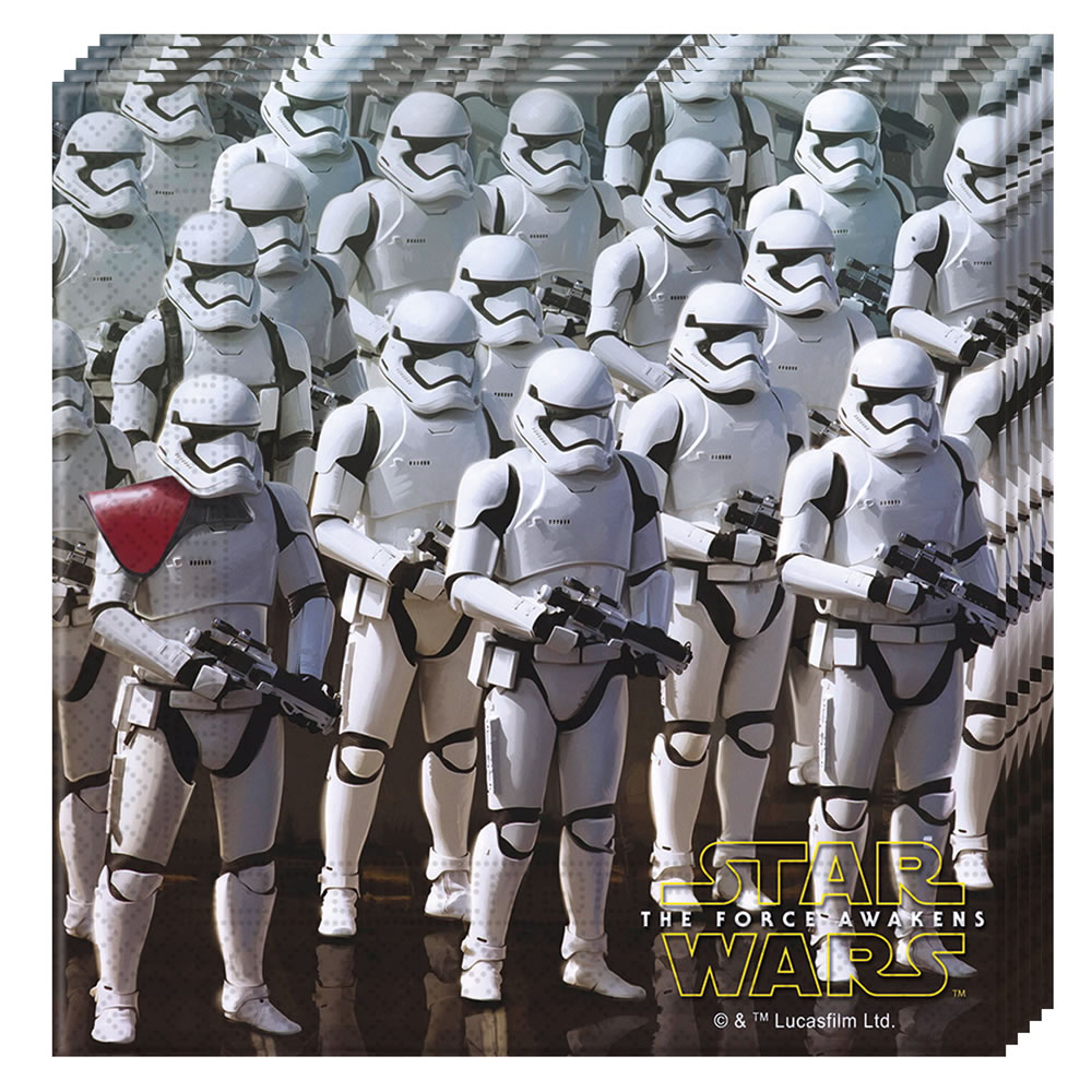 Star Wars Paper Napkins 20pk Image