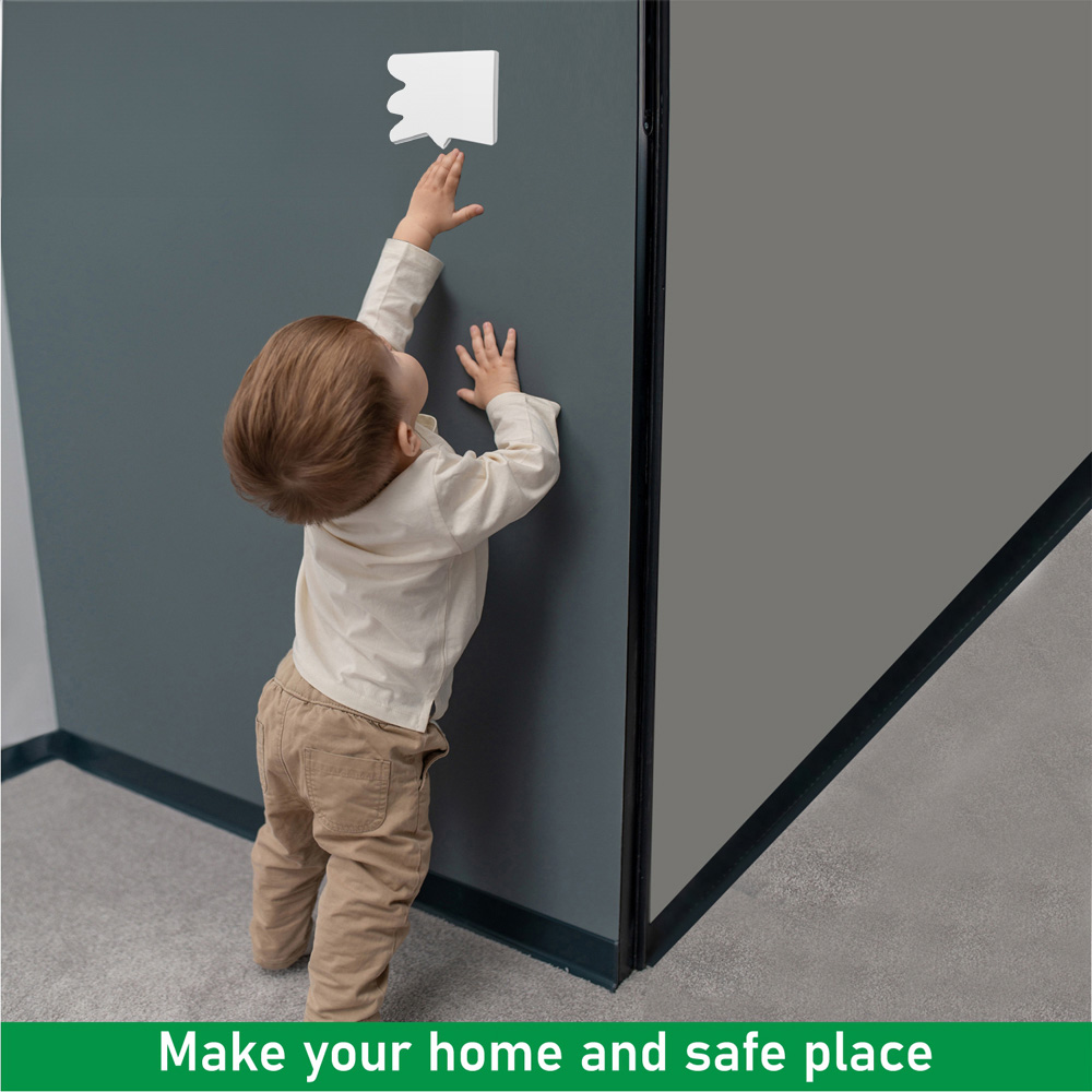 ENER-J ECO 2 Gang White Wireless Kinetic Switch and 2 500W RF Receiver Kit Image 3