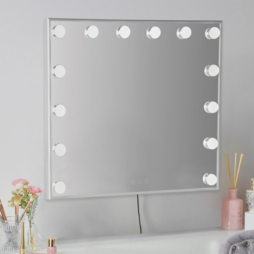 Monroe Bright Hollywood Light Up LED Vanity Mirror 52 x 60cm Image 8