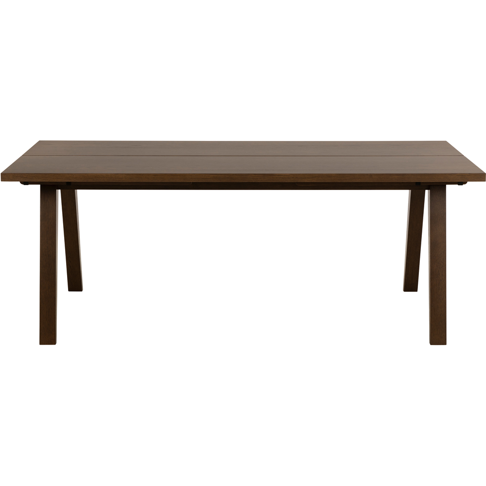 Florence A Line Smoked Oak Rectangular Dining Table Image 3