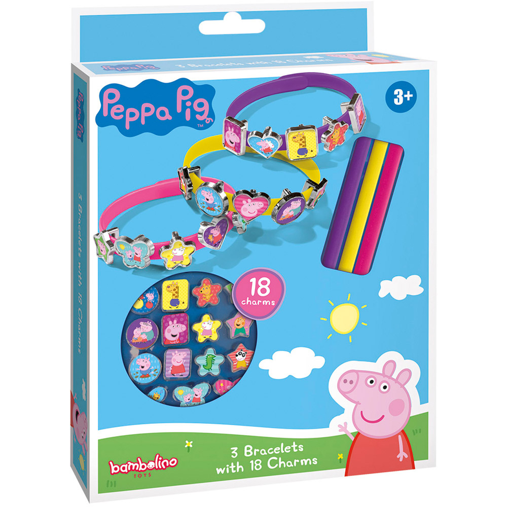 Peppa Pig Bracelets and Charms Set Image 1